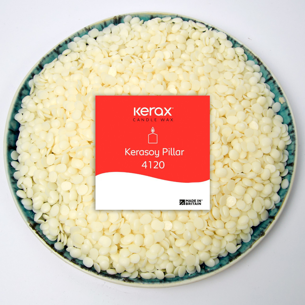 Соєвий формовий віск Kerax Kerasoy Pillar 4120 (Велика Британія), 1 кг, фото 1