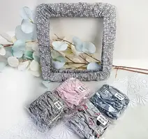 Чохол-захист на раму Calin 28x28 Рослинний принт на сірому