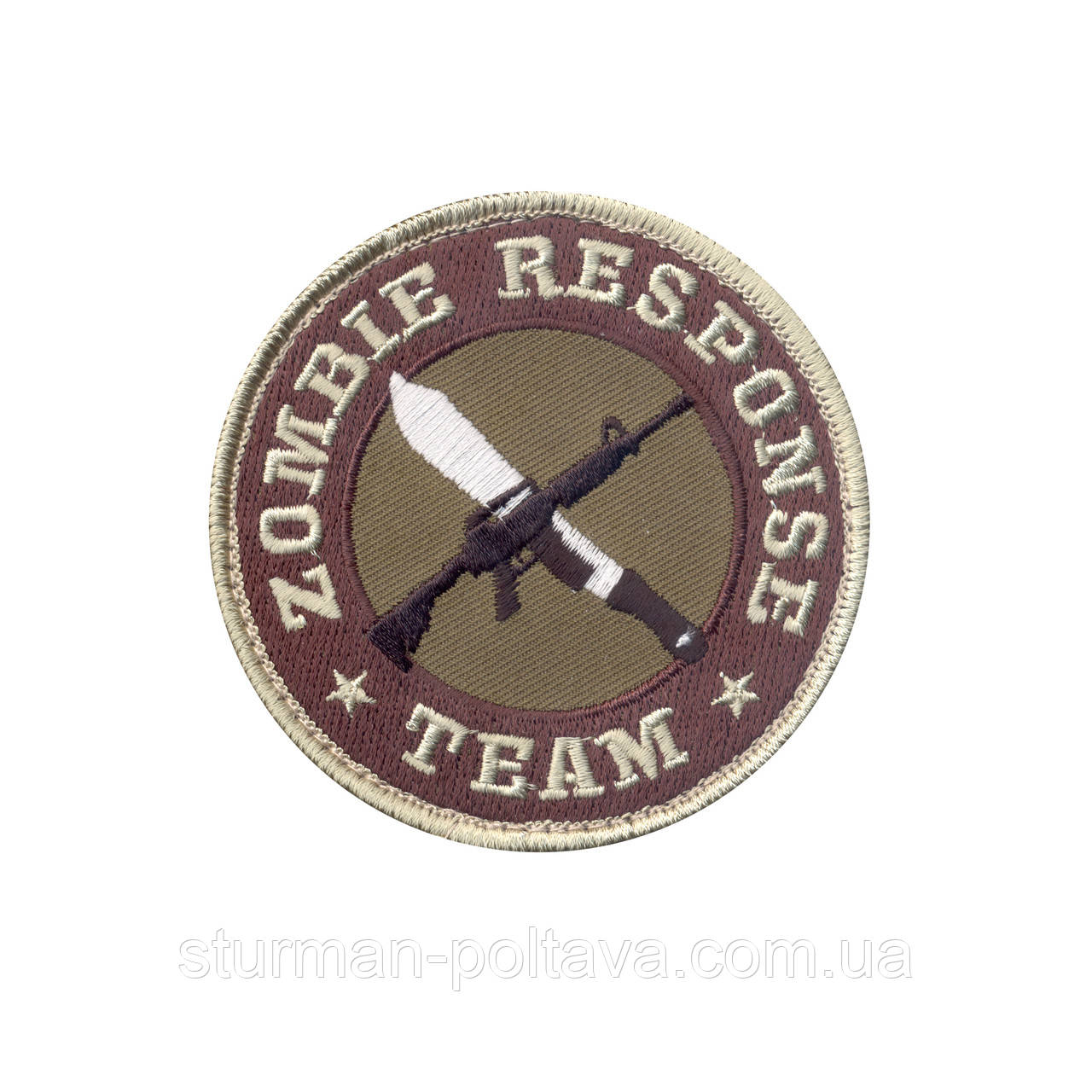 Патч нашивка Velcro Rothco Zombie Response Team Morale Patch