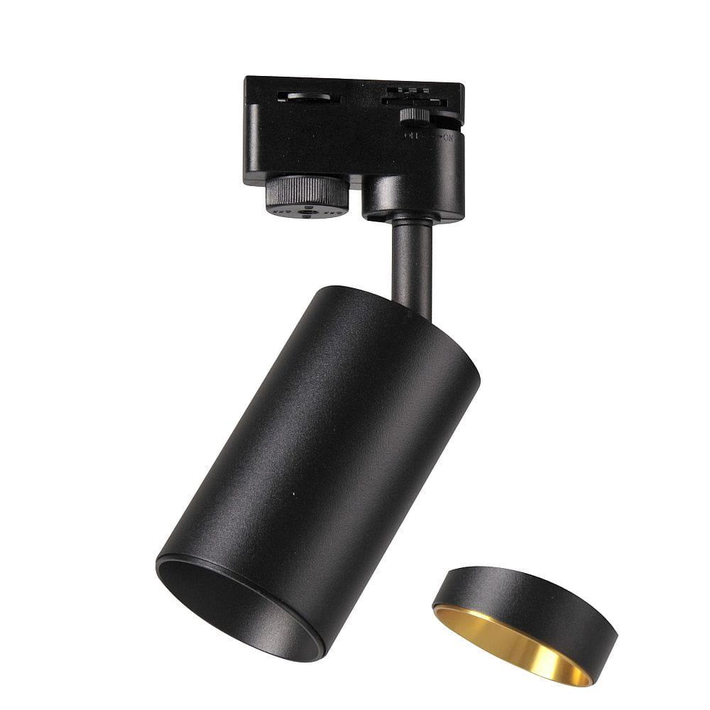 Трековий світильник Goldlux 321718 Maribel GU10 1x10 W IP20 BK, фото 1