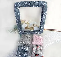 Чохол-захист на раму Calin 28x35 Мікі на сірому фоні