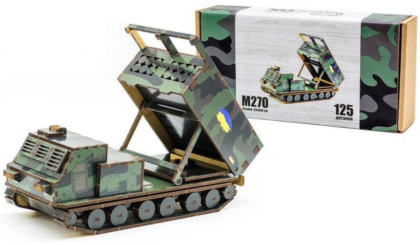 Дерев'яний 3D конструктор "М270"