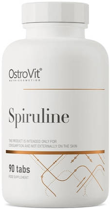 Спіруліна OstroVit Spiruline 90 таблеток, фото 3