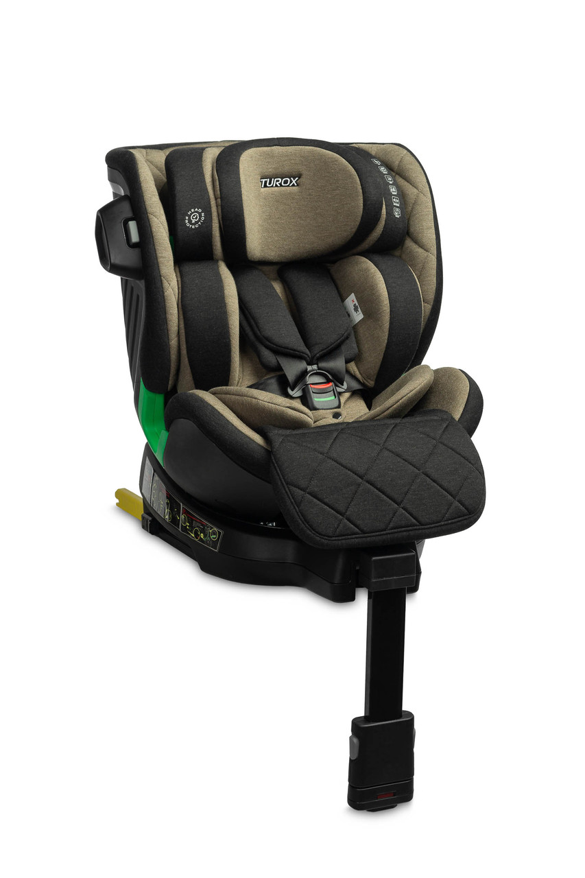 Автокрісло Caretero Turox I-SIZE Isofix (від 40 см до 150 см) Khaki