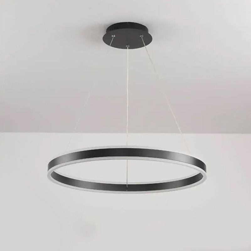 Люстра світлодіодна STELLA 96 W BLACK/WHITE Підвісна люстра