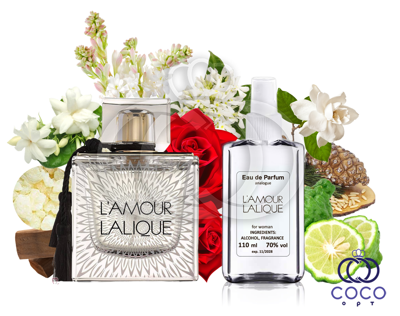 Парфумована вода Lalique L`Amour 110 Ml, фото 1