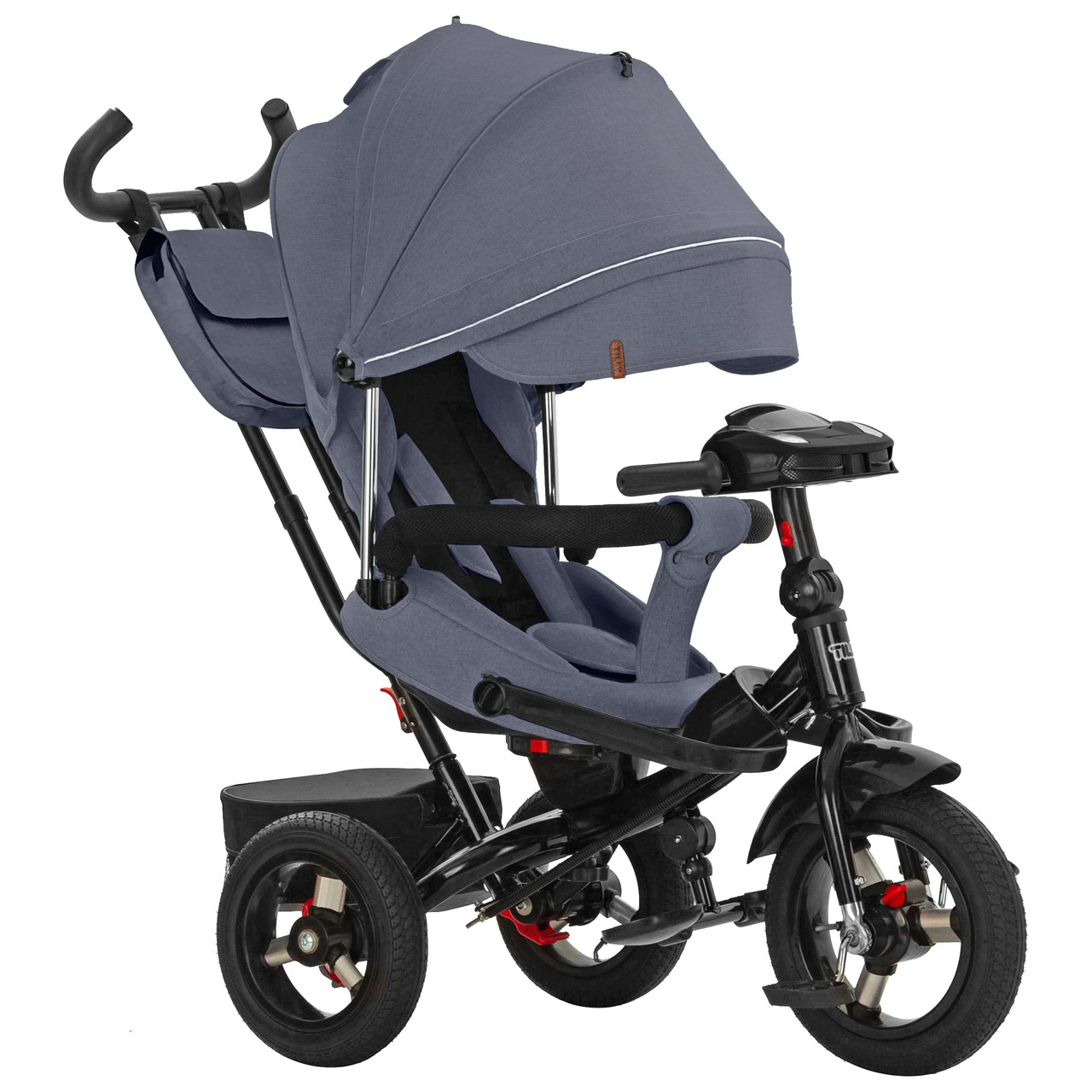 Дитячий триколісний велосипед Impulse, «Tilly» (T-386/2), колір Dark Grey (темно-сірий у льоні)