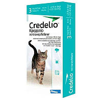 Таблетки Credelio Plus (Кределио Плюс) Cat Tab от блох и клещей для кошек 2 - 8 кг