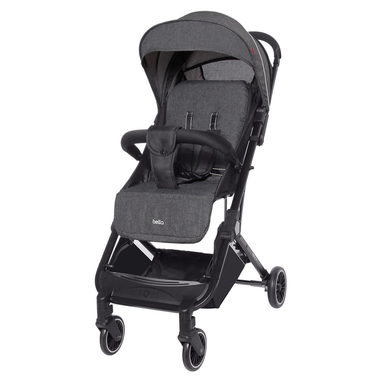 Коляска прогулянкова Bella, «Tilly» (T-163), колір Dark Grey (темно-сірий)