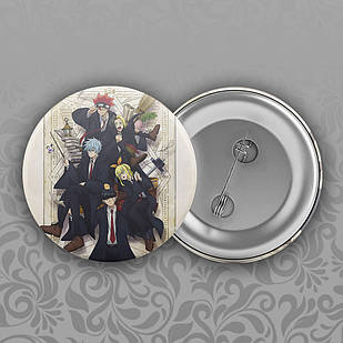 Значок 44 мм Аніме Mashle: Magic and Muscles / Магія та М'язи