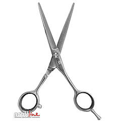 Ножиці для стрижки волосся Global Fashion прямі сріблясті 5.5"