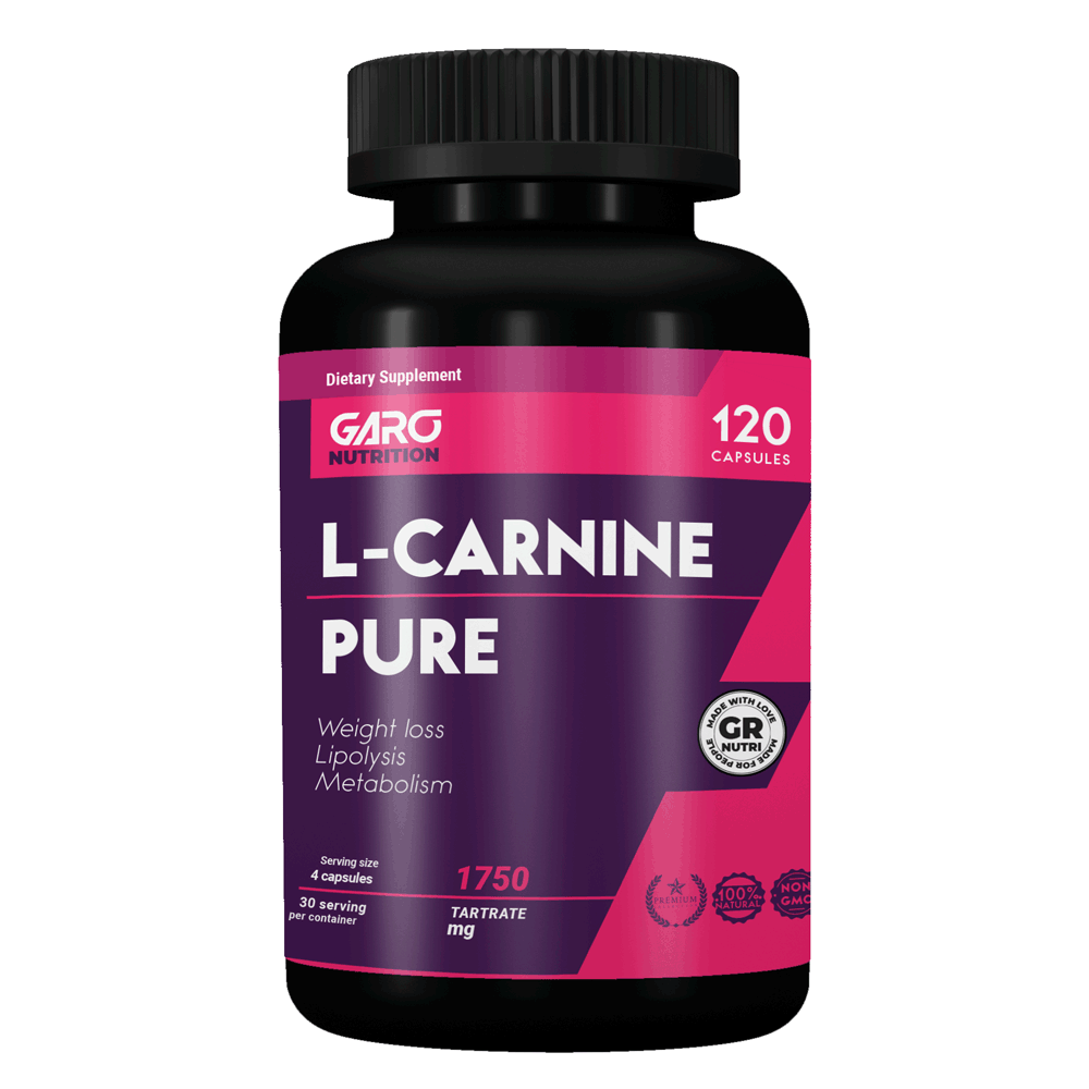 Л - карнітин натуральний жироспалювач 1750 мг. Garo Nutrition