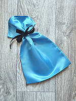 Тканевый мешочек 20*30 для упаковки/ хранения голубой