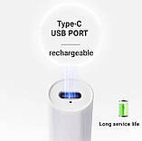 Біла лампа (ліхтарик) Mini 803 для декору та гелевих типів на USB та акумуляторі, 3 Вт, фото 6