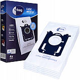 Мішки для пилососу Philips 4шт. FC8021/03 S-Bag (Набір мішок пилозбірників Electrolux E201S, AEG, Volta, Tornado), фото 3