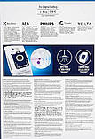 Мішки для пилососу Philips 4шт. FC8021/03 S-Bag (Набір мішок пилозбірників Electrolux E201S, AEG, Volta, Tornado), фото 5