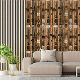 Самоклеюча 3D панель кава 700х700х4мм (92) SW-00001161, фото 3