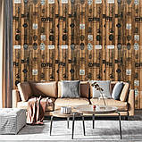 Самоклеюча 3D панель кава 700х700х4мм (92) SW-00001161, фото 4