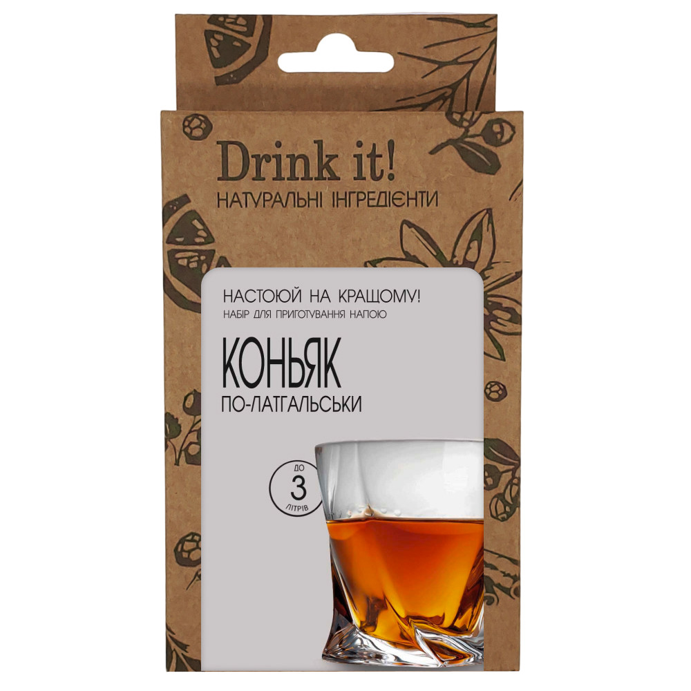 Набір для настоювання Drink it Коньяк по-латгальськи