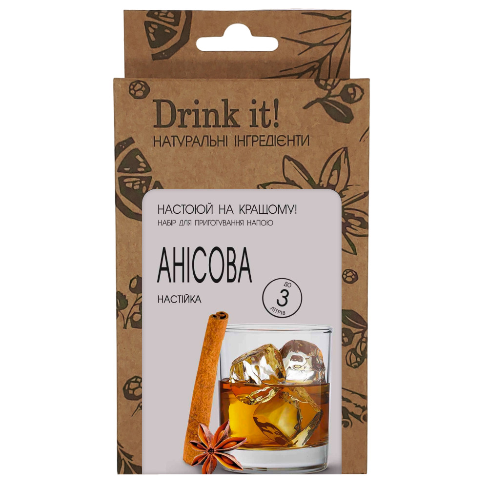 Набір для настоювання Drink it Анісова