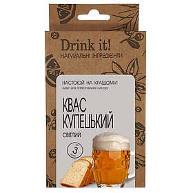 Набір для настоювання Drink it Квас купецький світлий