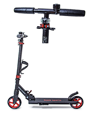 Самока двоколісний SCALE SPORTS SS-14, LED-ліхтарик 3+., фото 3