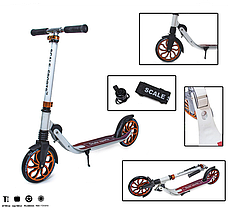 Двоколісний складаний самокат "Scale Sports SS-17 2092784442" (білий), фото 4