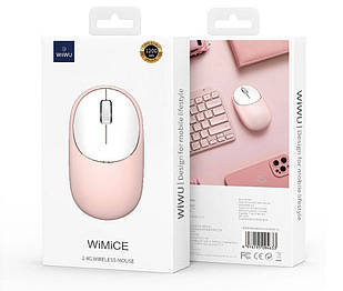 Мишка бездротова WiWu WM107 Pink
