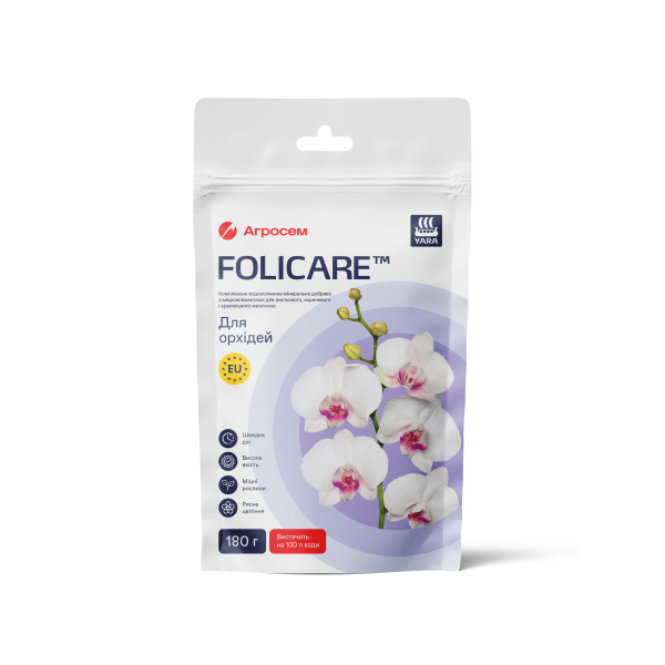 Yara Folicare мінеральне добриво для орхідей 180 г