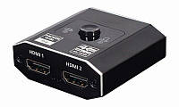Переключатель HDMI сигнала Cablexpert DSW-HDMI-21, на 2 порта HDMI v. 2.0