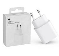 Быстрая зарядка, Адаптер для Apple iPhone 20W USB-C Power Adapter White