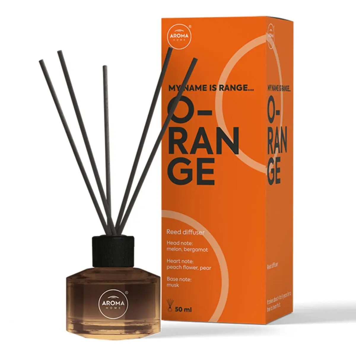 Ароматичні палички Aroma Home STICKS MODERN FRUITS 50ml - ORANGE (6шт.), фото 1
