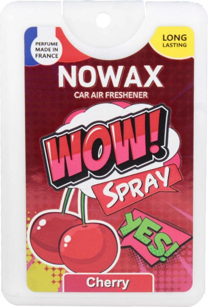 Ароматизатор повітря з розпилювачем Nowax серія WOW Spray 18 ml - Cherry (24шт/уп)