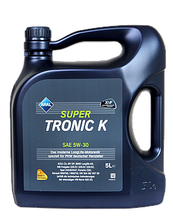 Моторне масло Aral SuperTronic K 5W-30 синтетичне, 5л доставка укрпоштою 0 грн
