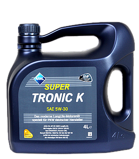 Моторне масло Aral SuperTronic K 5W-30 синтетичне, 4л доставка укрпоштою 0 грн