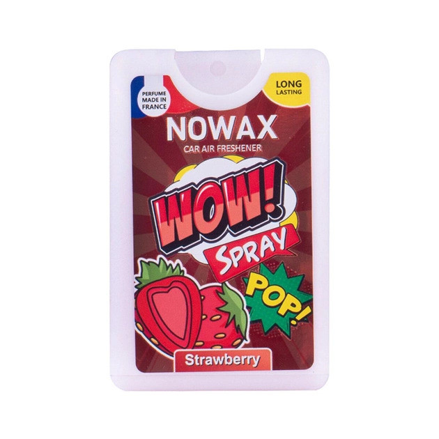 Ароматизатор повітря з розпилювачем Nowax серія WOW Spray 18 ml - Strawberry