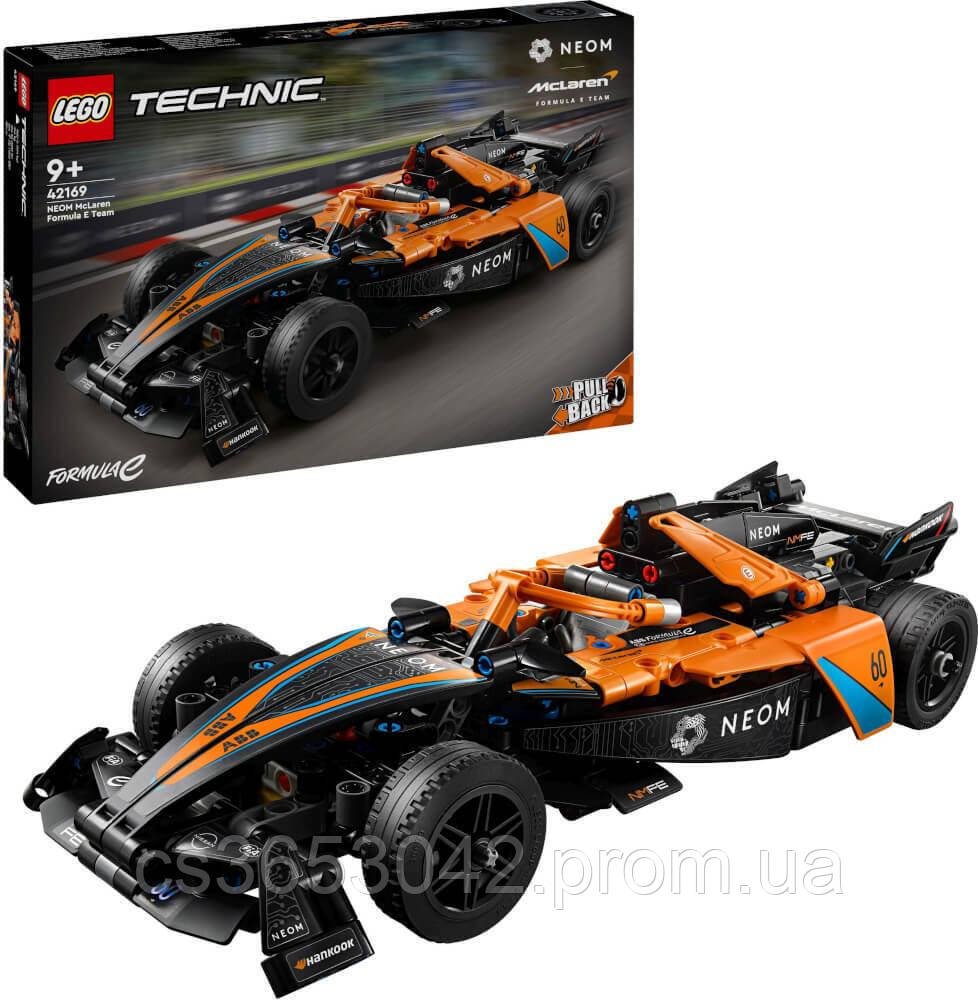 Конструктор Lego Technic Гоночний автомобіль НЕОМ МакЛарен Формула E 42169