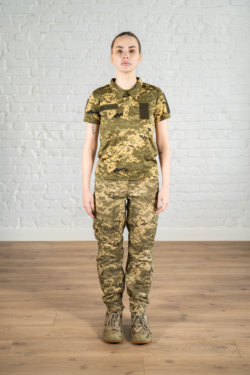 Форма пиксель мм14 тактическая rip-stop женская полевая костюм летний пиксельный боевой камуфляжный зсу - фото 1 - id-p2125835922