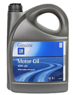 Моторне масло General Motors Semi Synthetic 10W-40 5л доставка укрпоштою 0 грн