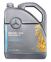 Моторное масло Mercedes-Benz PKW-Synthetic MB 229.5 5W-40 5л доставка укрпочтой 0 грн