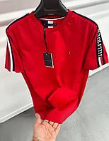 Мужская футболка TOMMY HILFIGER D11852 красная S, L