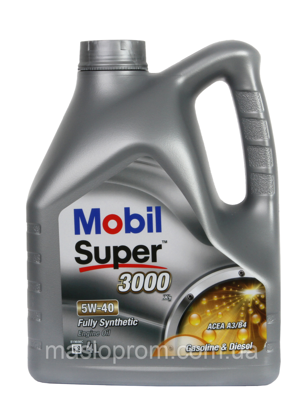 Mobil Super 3000 X1 5W-40 (4 л) моторна олива Європа доставка укрпоштою 0 грн