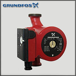 Насос GRUNDFOS UPS 25-60 180 циркуляційний з гайками (Польща)