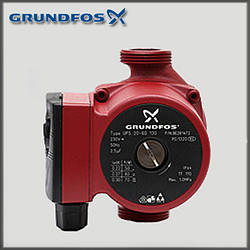 Насос GRUNDFOS UPS 25-40 130 циркуляційний з гайками (Польща)