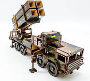 Дерев'яний 3D конструктор "ЗРК Patriot", фото 4