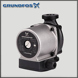 Насос GRUNDFOS UPS 130 25/60 циркуляційний без гайок (Сірий)