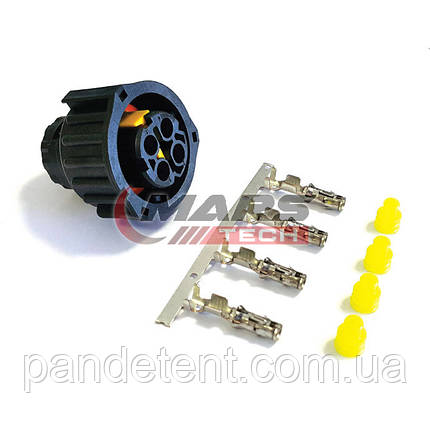 Розетка для причепа 4 контактна Mars AMP 2.5 Mars AMP 2.5, фото 1