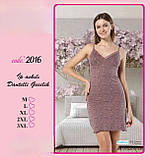 Нічна сорочка великих розмірів на бретелях, фото 10