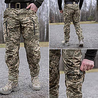 Штани тактичні 10 кишень Grifon "Alligator" піксель Rip-Stop (є кишені для наколінників)