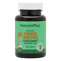 Ферменты папайи (Papaya enzymes) Nature's Plus 180 таблеток